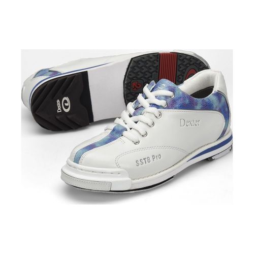 Dexter SST8 Pro white/blue tie dye