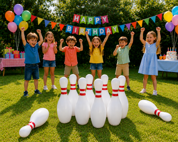 Preview: Aufblasbarer Bowling Pin Geburtstagsparty