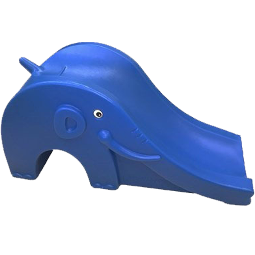 Elefanten Bowling Rampe blau