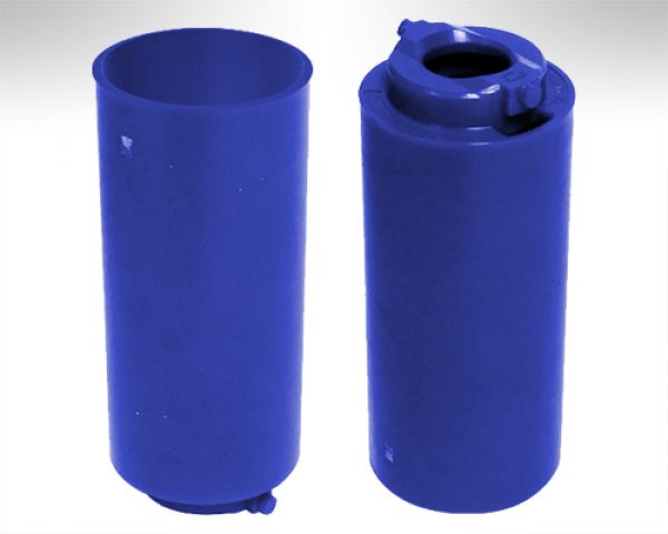Turbo Switch Grip Inner Sleeve blank blau