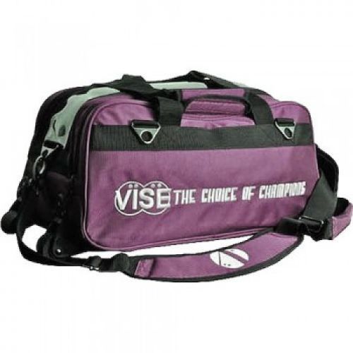 Vise Grip 2-Ball Clear Top Tote Roller purple