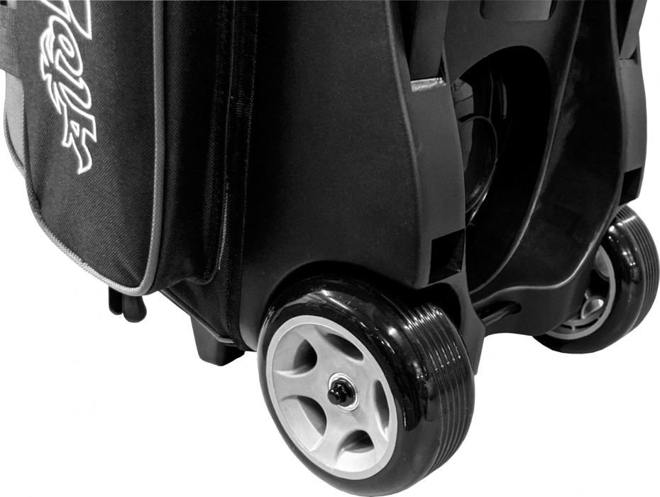 Aloha Premium 2-Ball Roller schwarz/grün Räder