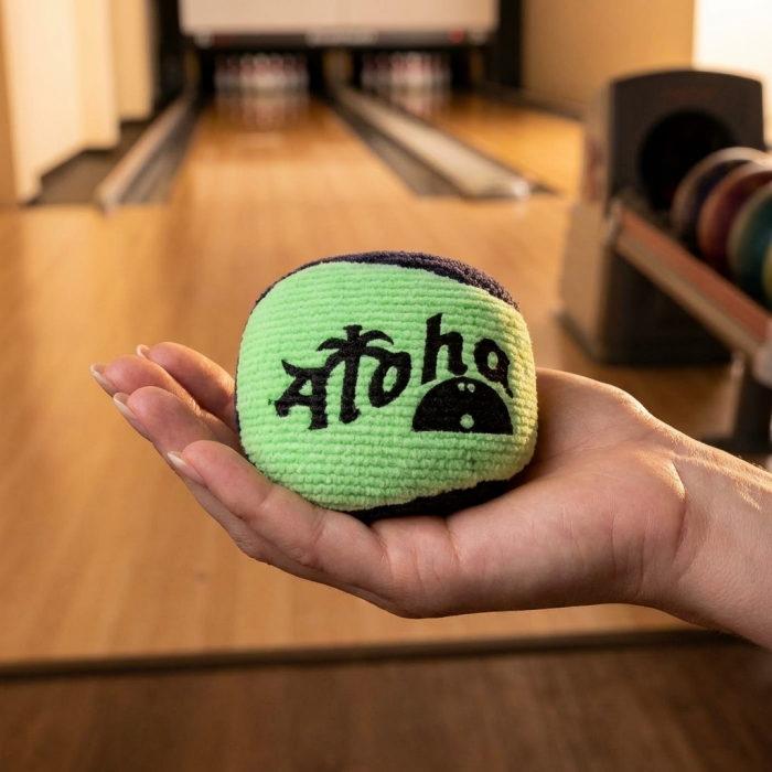 Aloha Microfiber Puffball black/lime
