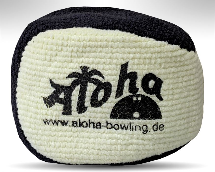 Aloha Microfiber Puffball black/creme