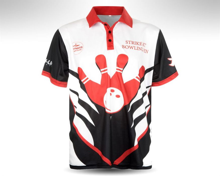 Aloha Bowling Polo Shirt Pin 