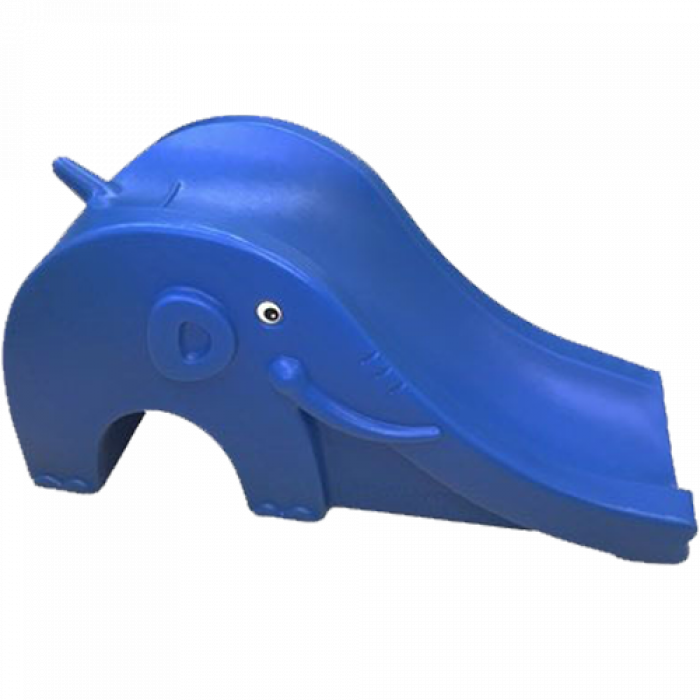 Elefanten Bowling Rampe blau