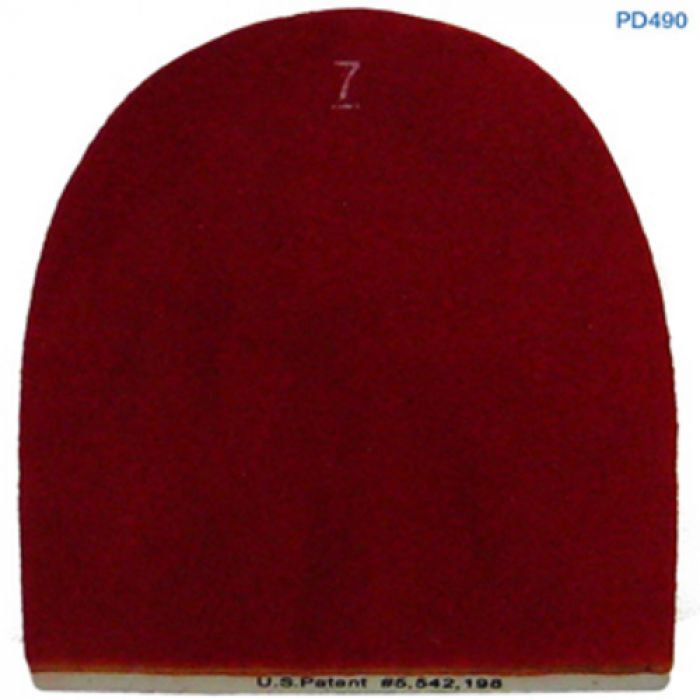 Dexter replacement heel H7 rot Leder