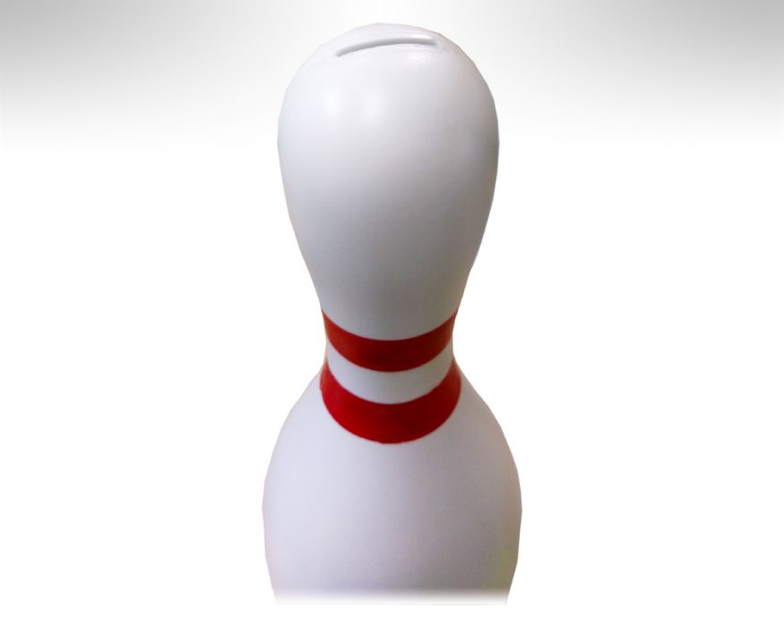 Bowling Pin Spardose