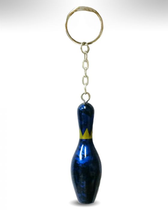 Keyring Pin blue