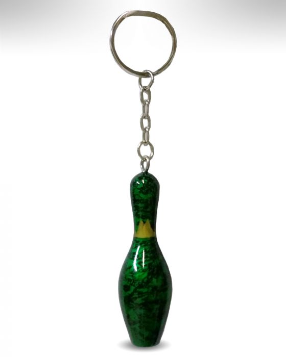 Keyring Pin green