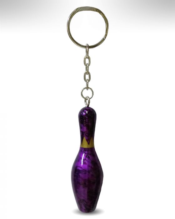 Keyring Pin purple