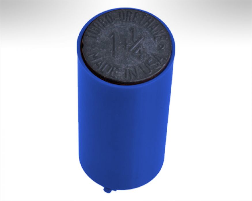 Turbo Switch Grip Inner Sleeve blue w. black Slug