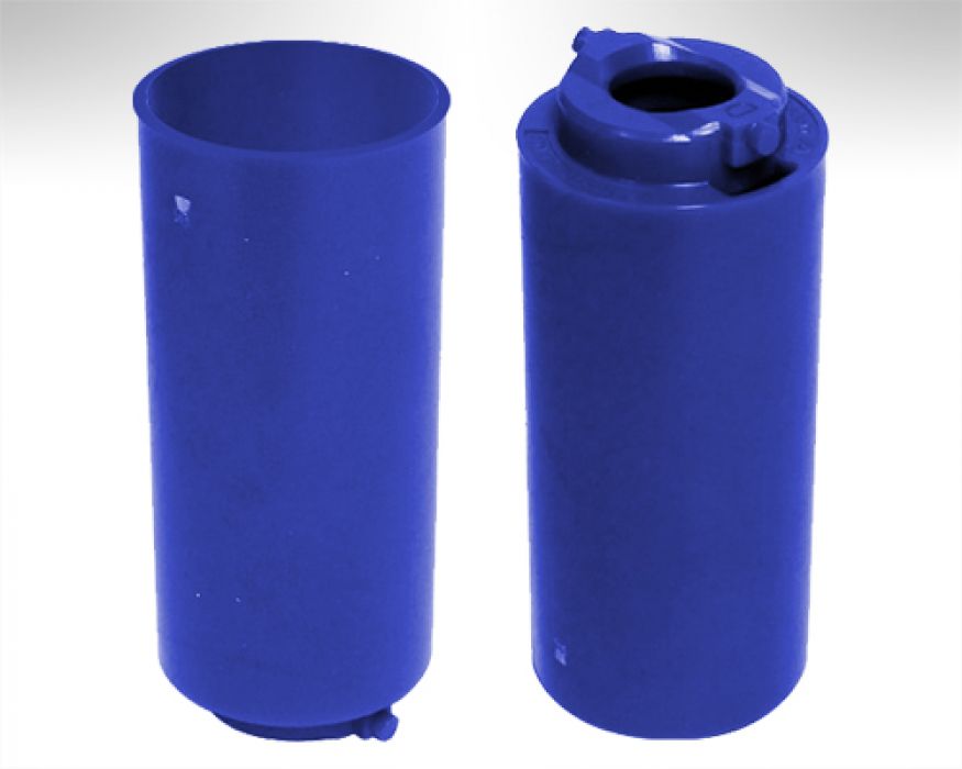 Turbo Switch Grip Inner Sleeve blank blau
